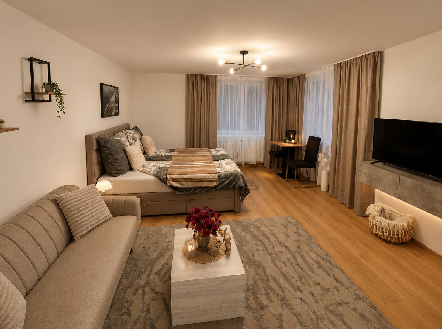 Ferienwohnung Aggelina – Wohnbereich