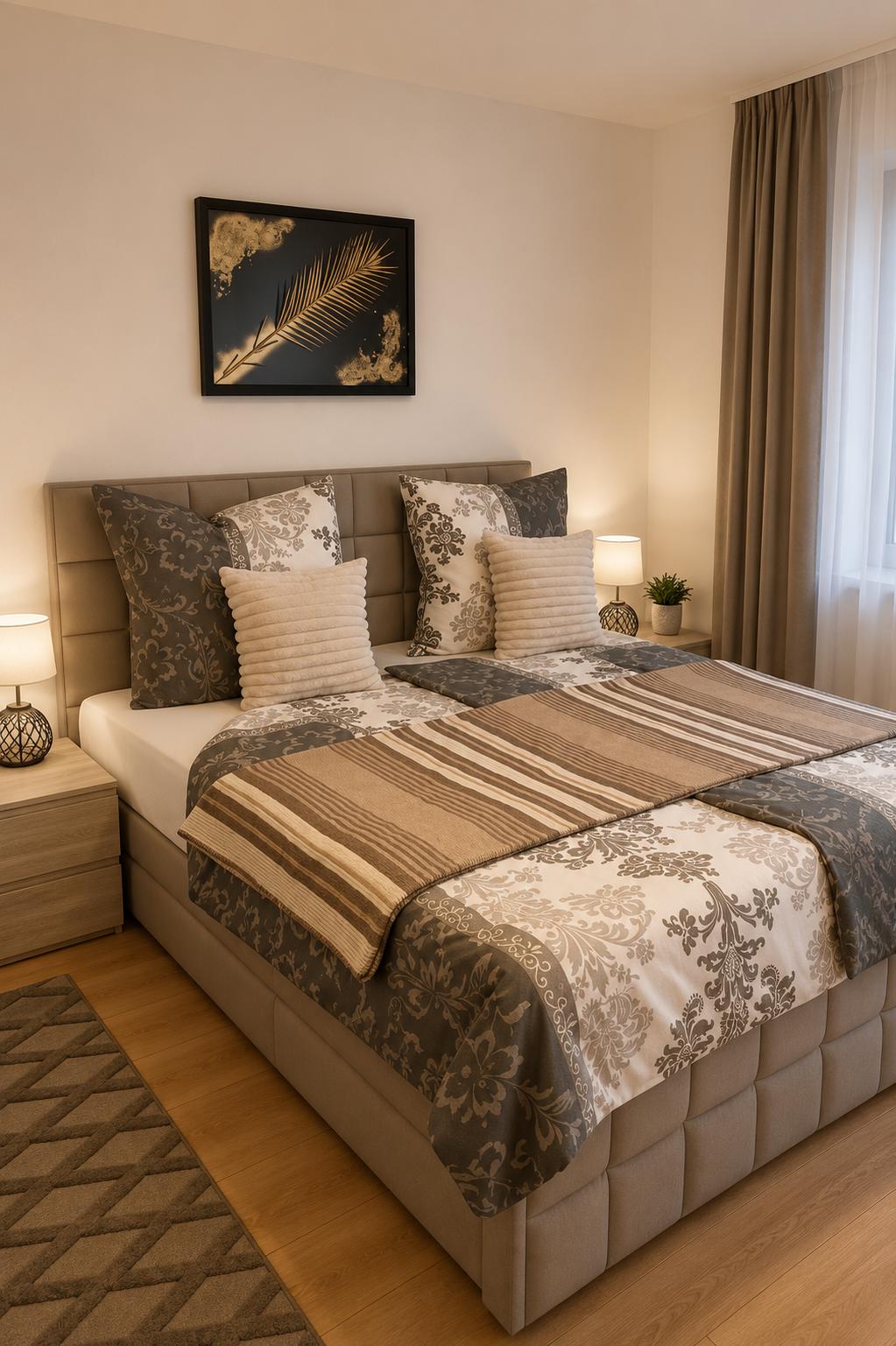 Ferienwohnung Aggelina – Schlafbereich