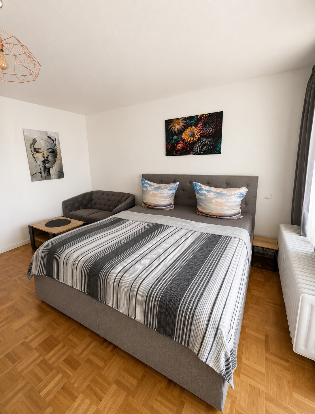 Ferienwohnung Alexandra – Schlafbereich
