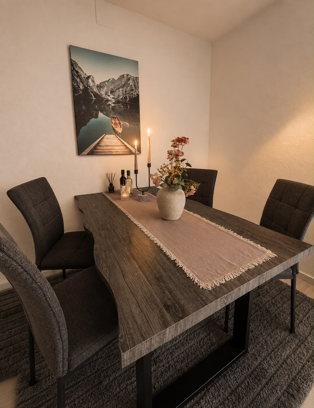 Ferienwohnung Evelina – Essbereich