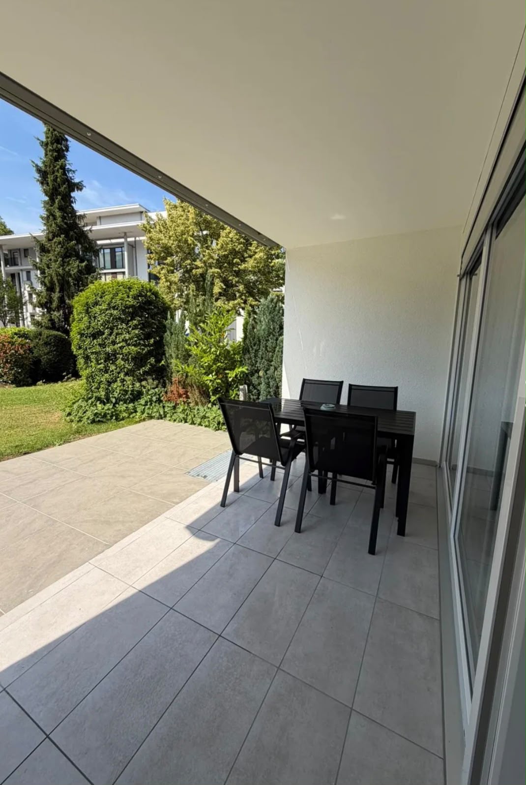 Ferienwohnung Evelina – Terrasse