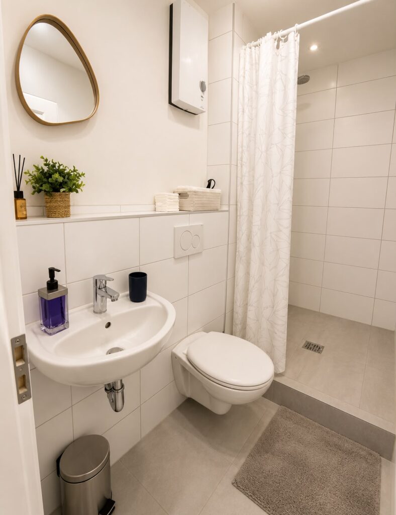 Ferienwohnung Niki – Badezimmer