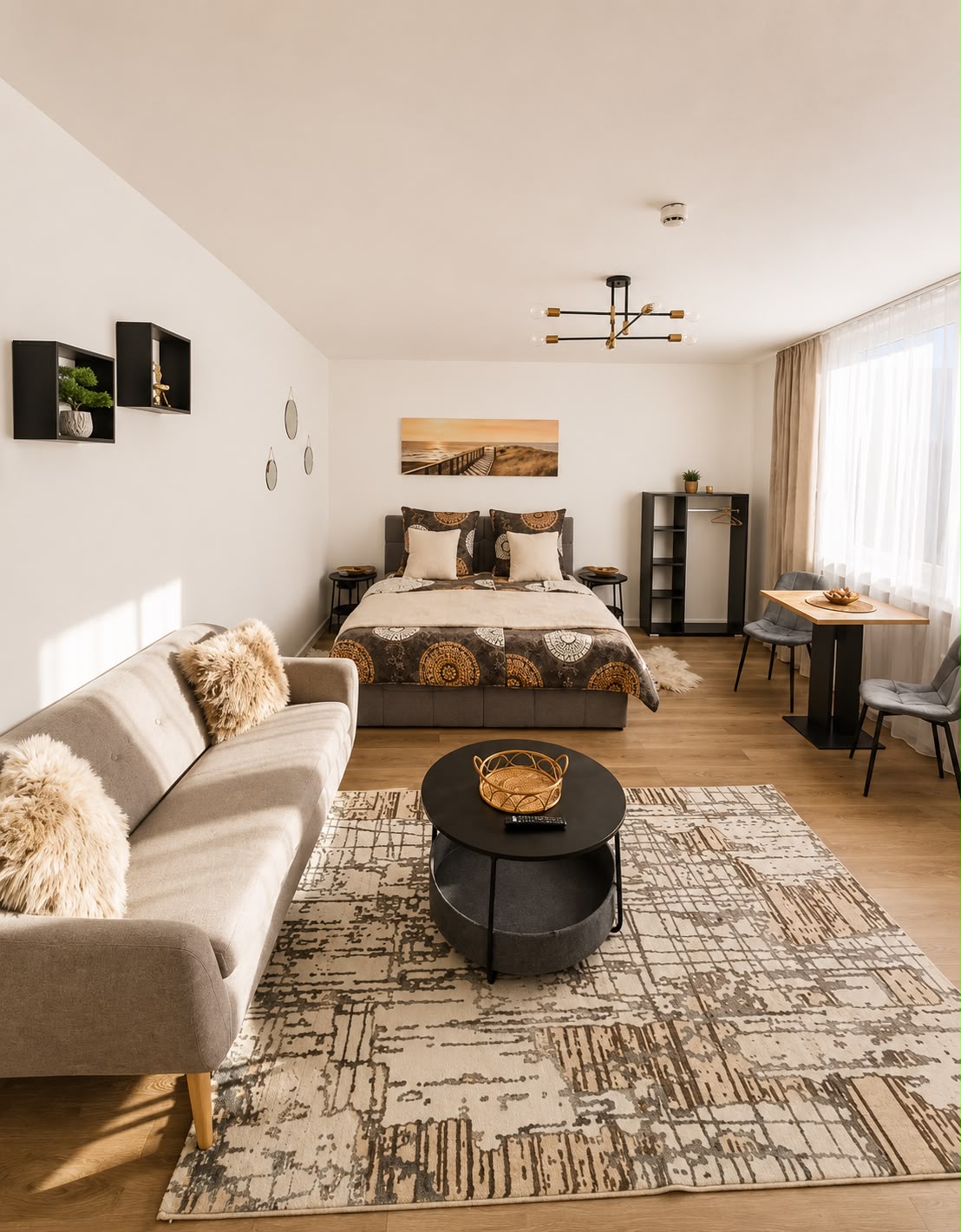 Ferienwohnung Tania – Wohn- und Schlafraum