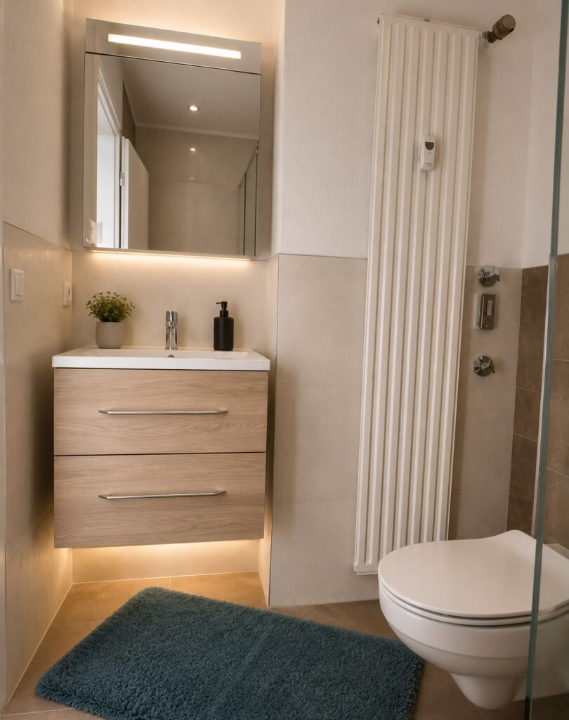 Ferienwohnung Tania – Badezimmer