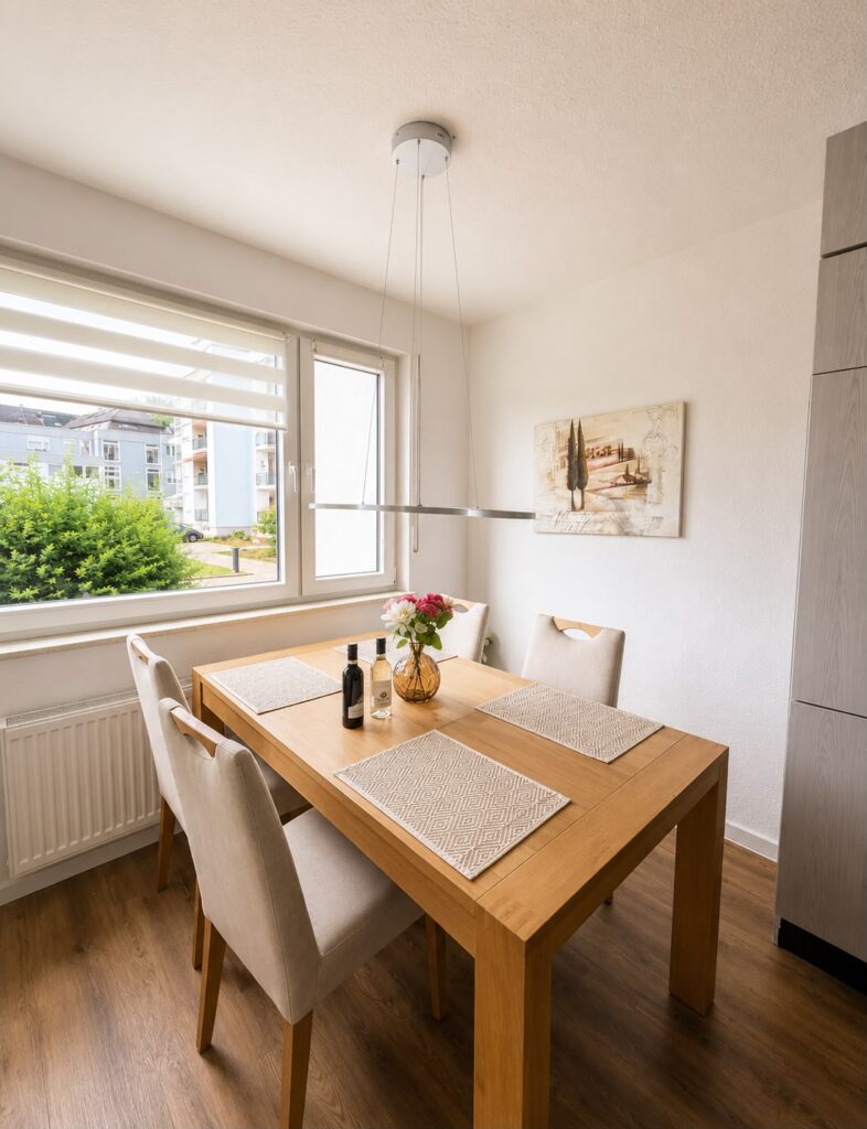 Ferienwohnung Valentina – Essbereich