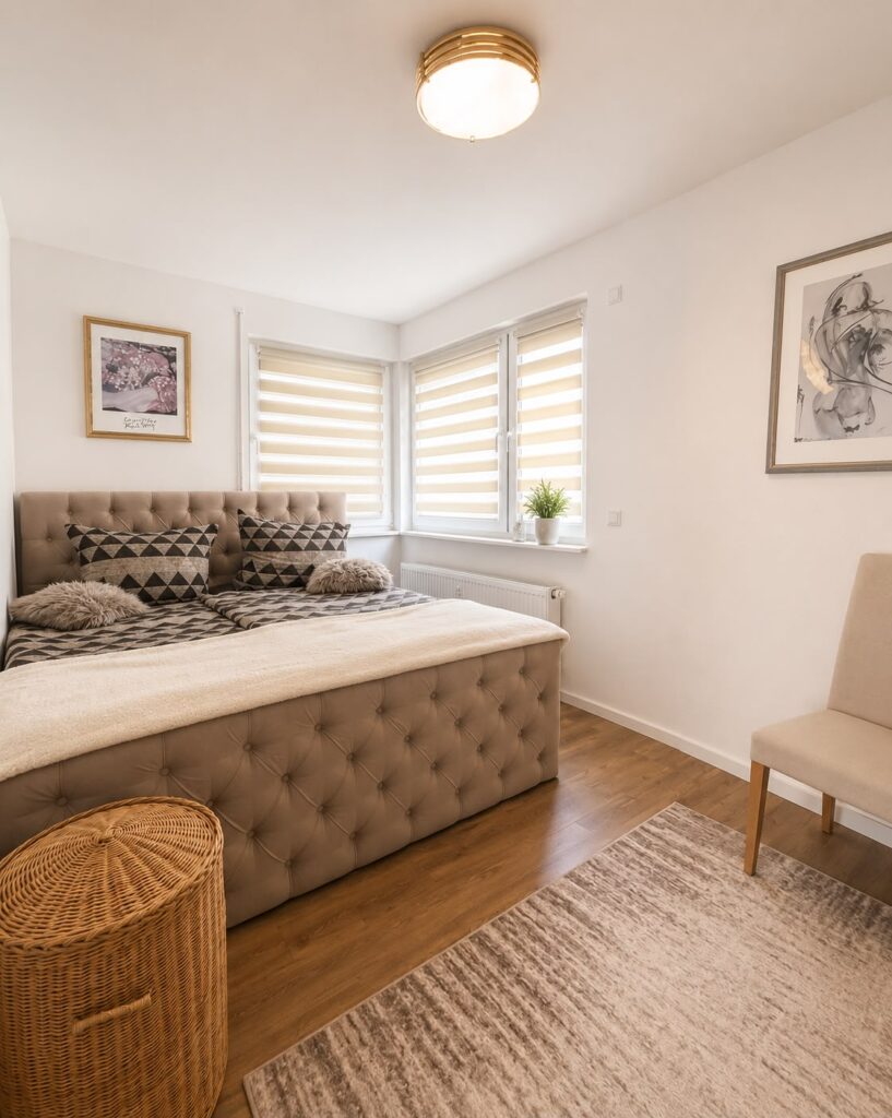 Ferienwohnung Valentina – Schlafzimmer