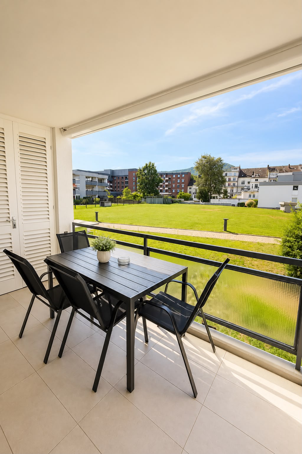 Ferienwohnung Valentina – Balkon